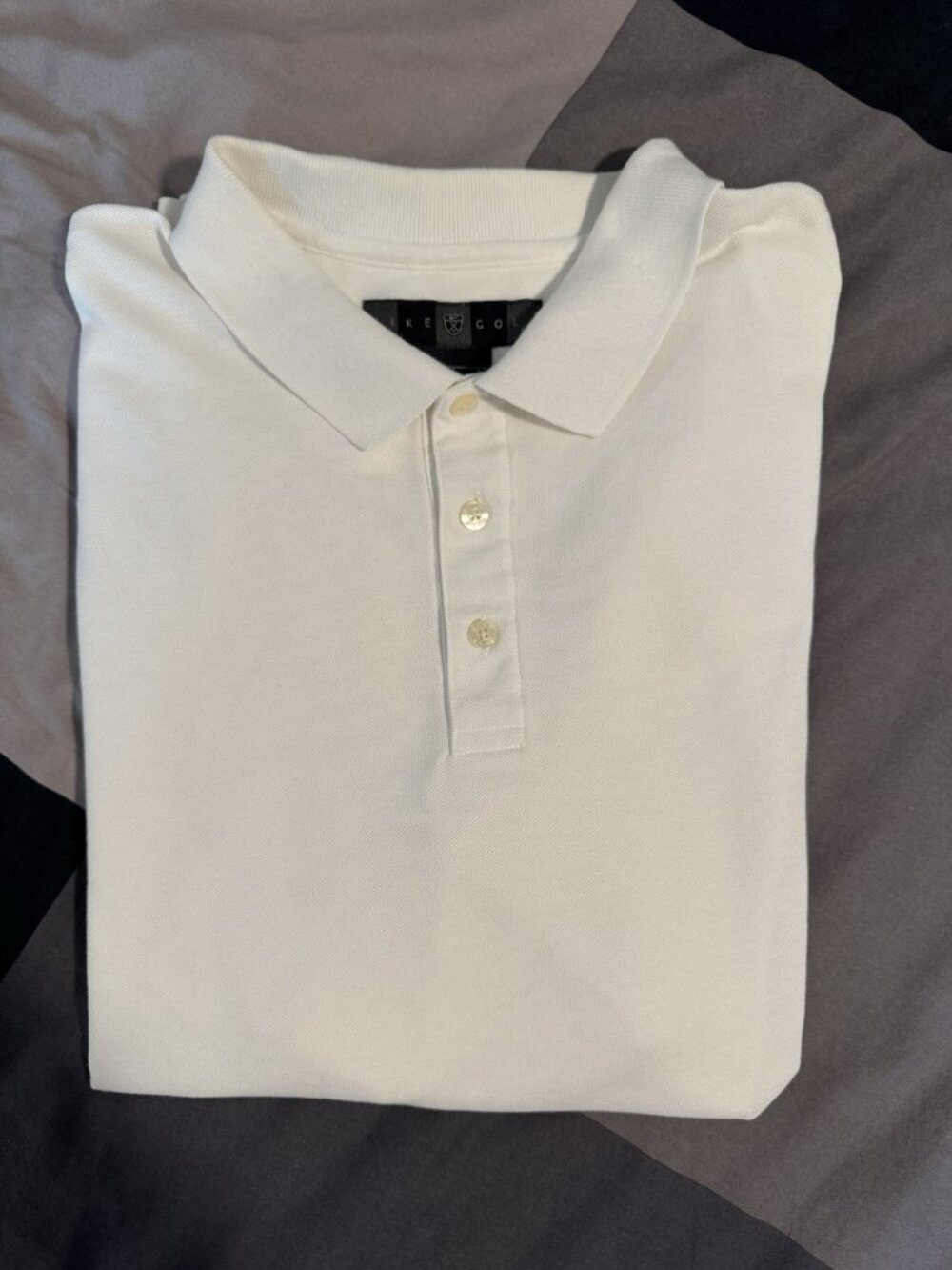 Vintage Nike Golf Polo Men's L White